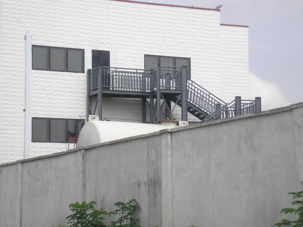 Design, Fabrication and Installation of Fire Escape Staircase and Ramp for Total Deepwater