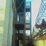 Design, Fabrication and Installation of Fire Escape Staircase and Ramp for Total Deepwater