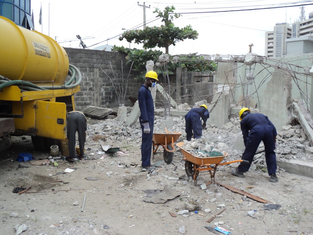 Pension Fund Car park  for Total E&P Nig Ltd